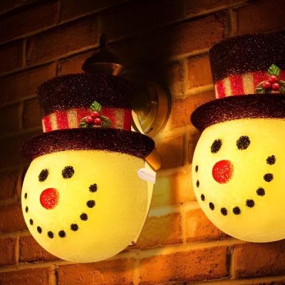 Navlake za svjetla u obliku snjegovića | SNOWKO