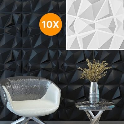 3D naljepnice za zid (10 kom) | TRIWALL