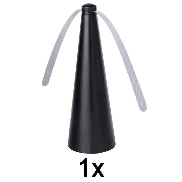 1x Ventilator za odbijanje muha – bez kemikalija, bez sprejeva, drži muhe podalje od hrane i stolova | FLYBEGONE