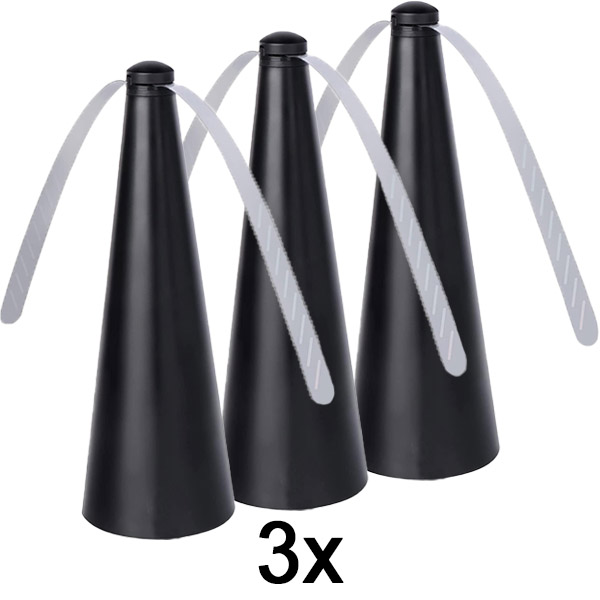 3x Ventilator za odbijanje muha – bez kemikalija, bez sprejeva, drži muhe podalje od hrane i stolova | FLYBEGONE