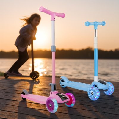Dječji romobil s LED kotačima | FLASHRIDE