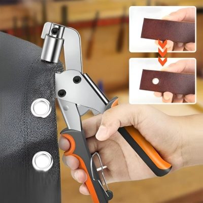 Alat za popravak ušica - remeni, torbe i cerade + 100 metalnih prstenova | HOLANKO